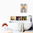 thumbnail image 3 of Refined Unframed Abstract Wall Art Prints - 12x16inch Boho Decor, Minimalist Geometric Neutral Line Art - Perfect Touch for a Mid Century Modern Bedroom., 3 of 7