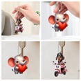 thumbnail image 4 of Gifts for Dogs Valentine's Day Love Dog Key Chain Backpack Pendant Children Gift Car Decoration Backpack for Dogs, 4 of 4
