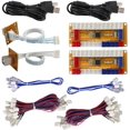 thumbnail image 1 of Codeur USB de Jeu d'Arcade SJ@JX Zéro Délai, Manette à 2 Joueurs, Bouton Joystick, Contrôleur pour Nintendo Switch PC PS3, 1 of 5