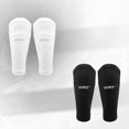 thumbnail image 2 of Splihome 1Pair Men Soccer Football Shin Pads Holder Support Socks Guard Protector Sleeves White, 2 of 4