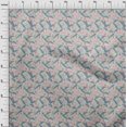 thumbnail image 4 of oneOone Viscose Jersey Blue Fabric Tropical Sewing Craft Projects Fabric Prints By Yard 60 Inch Wide, 4 of 4