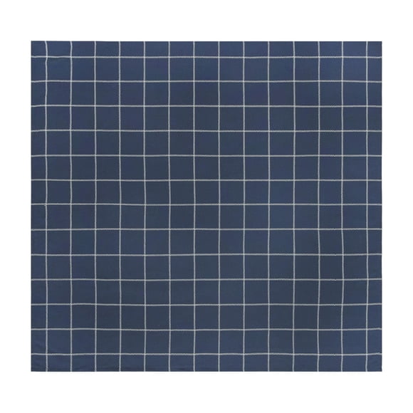 Jeté de table tissé Jamey de Better Homes & Gardens - 50" x 50" - Indigo délavé - 100 % coton