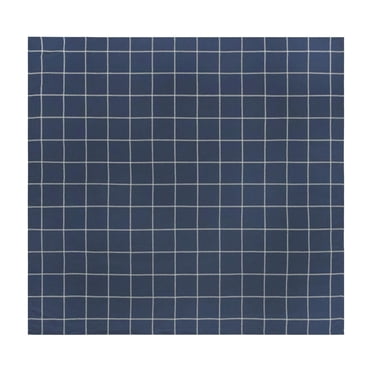 Jeté de table tissé Jamey de Better Homes & Gardens - 50" x 50" - Indigo délavé - 100 % coton