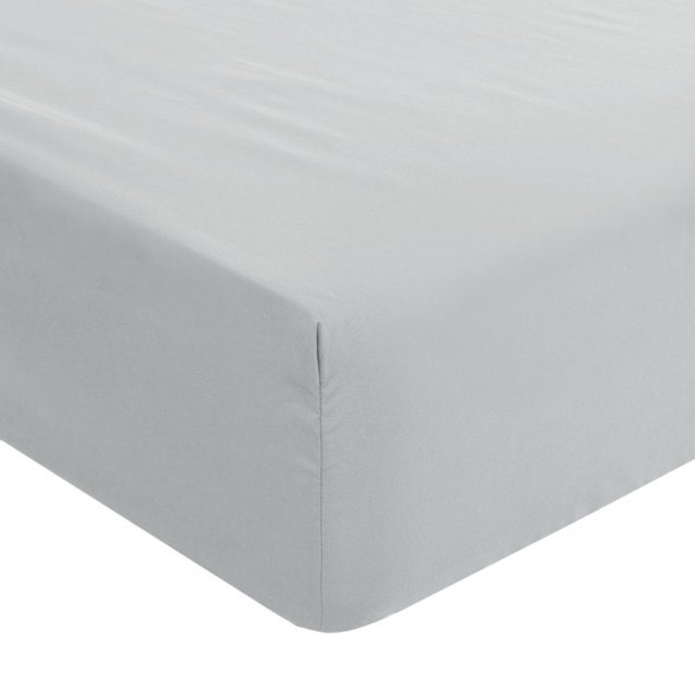 Unique Bargains 110GSM Brushed Microfiber Fitted Sheet Wrinkle, Bed Cover