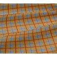 thumbnail image 5 of oneOone Viscose Jersey Fabric Madras Check Print Fabric By Yard 60 Inch Wide, 5 of 5