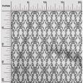 thumbnail image 1 of oneOone Viscose Chiffon Fabric Swirl & Geometric Ikat Decor Fabric Printed BTY 42 Inch Wide, 1 of 1