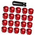 thumbnail image 2 of 20pcs Universal 17mm Wheel Nut Covers Lug Nut Caps Screw Protector, 2 of 7
