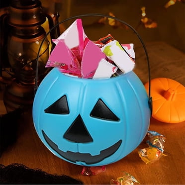 Halloween Candy Bucket,Halloween Baskets for Kids,Halloween Pumpkin Bucket 1Pc Small Plastic Pumpkin Bucket for Kids Pumpkin Bucket Pumpkin Pail Halloween Candy Bucket Halloween Pumpkin Basket