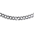 thumbnail image 2 of Sterling Silver 20" Men's Chain with Curb Links, 2 of 2