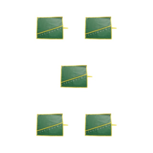 Redempat Portable Robuste Oxford Outil Rouleau Sac à Outils Multi-Poche Étanche Durable Bleu 10 pack 5Set