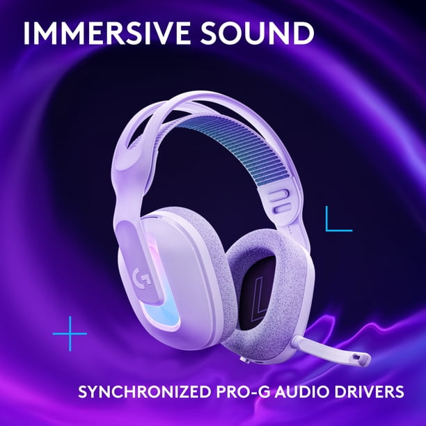 Logitech G522 LIGHTSPEED Wireless Gaming Headset, Full-Band Mic