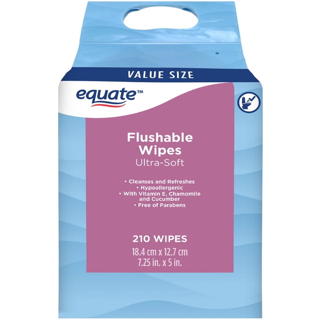 Lingettes jetables dans les toilettes