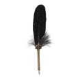 thumbnail image 1 of Feather Pen, Retro Elegant Replaceable Nibs Quill Pen Set  For Office For Home For School Black, 1 of 8