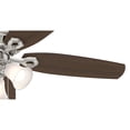 thumbnail image 4 of Hunter Builder 52" Low Profile Ceiling Fan with 3 LED Lights, Brushed Nickel, 4 of 8