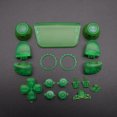 thumbnail image 1 of Replacement Buttons Set D-Pad L1 R1 L2 R2 Trigger Button Key Accent Ring For PS5 V3.0 BDM-030 Controller clear green, 1 of 6