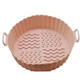 thumbnail image 1 of Baking Tray Wave Texture Binaural Handle Heat-resistant Oilproof Groove Design  Silicone Tray for Kitchen, 1 of 8