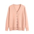 thumbnail image 1 of Penkiiy Cardigan Sweaters for Women 2024 Fall Cable Knit Sweaters Womens Trendy Button Down Open Front Cardigans Outwear S Pink, 1 of 9