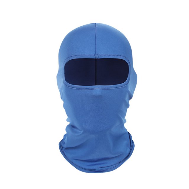CSChome Cycling Face Guard Solid Color Balaclava Ski Face Guard Outdoor Fishing Riding Cooling Neck Gaiter Full Head Windproof Sunscreen Headgear