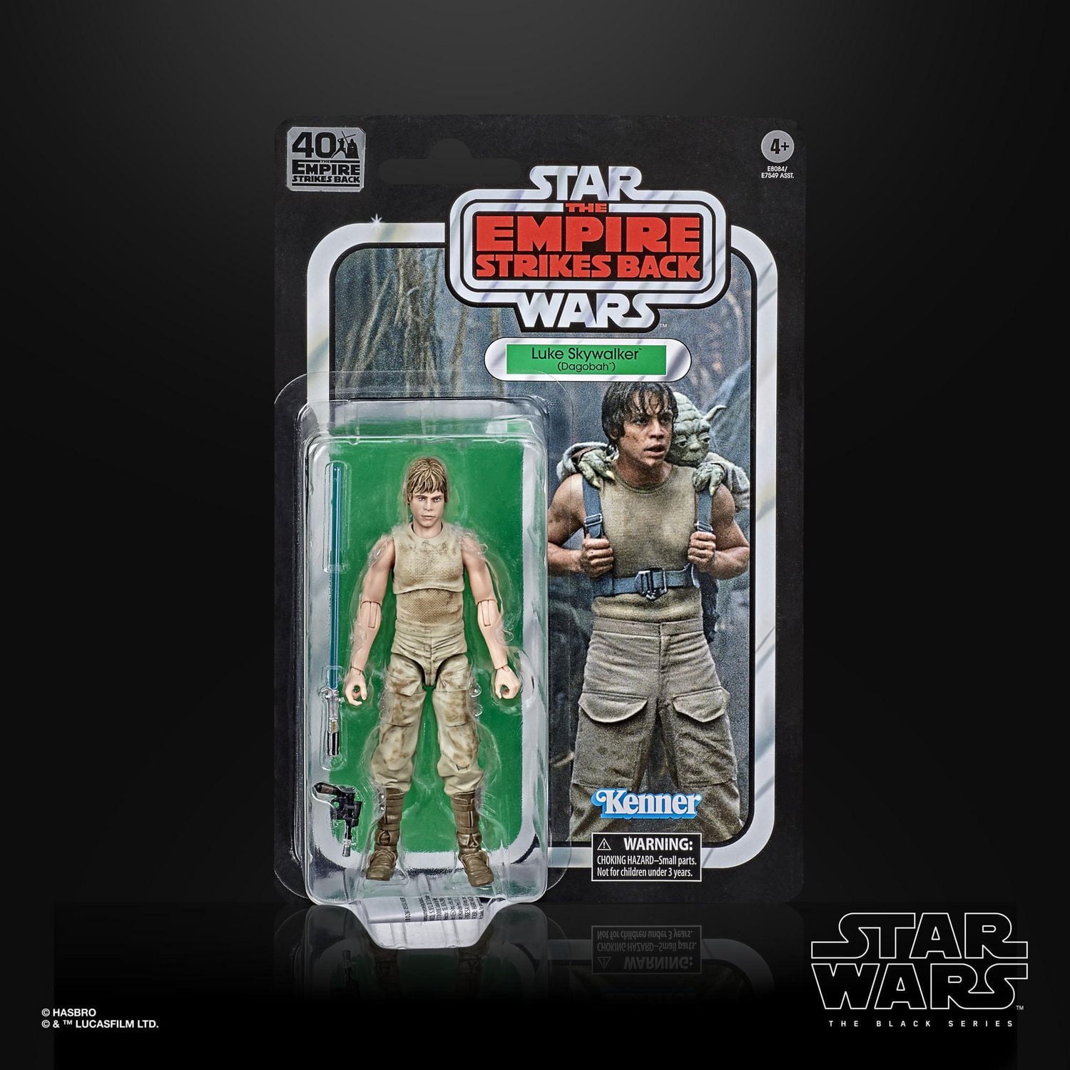 Star Wars The Black Series, figurine Luke Skywalker (Dagobah) de 15 cm, Star Wars : L'Empire contre-attaque, édition 40e anniversaire