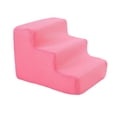 thumbnail image 2 of Xuanheng Balanced Pet Steps Non Slip Dog Steps for Small Dogs and Cats High Beds Couch Pink 3 Steps, 2 of 8