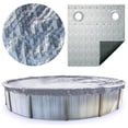 thumbnail image 1 of Swimline Hydrotools Silver King Winter Cover for 16x32 Ft Above Ground Pools, 1 of 7