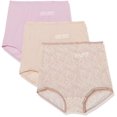 thumbnail image 2 of Bali Culottes Skimp Skamp pour Femmes Lot de 3, 10, RosewoodPink ReverieFan Imprimé Feuille, 2 of 3