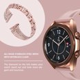 thumbnail image 2 of Stainless Sector Wrist Band Diamond Studded Watchband Belt Compatible for Fitbit, 2 of 7