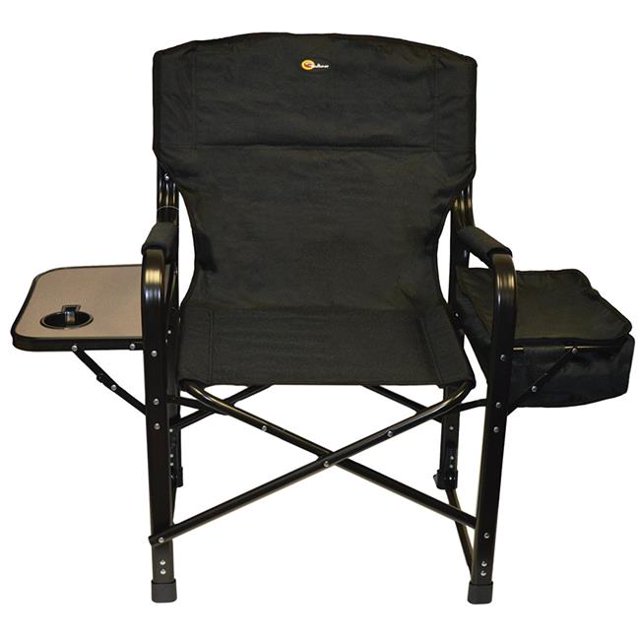 El Capitan Director Chair with Cooler Bag - Black
