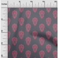 thumbnail image 1 of oneOone Georgette Viscose Fabric Floral Block Print Fabric BTY 42 Inch Wide, 1 of 4