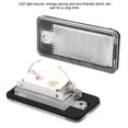 thumbnail image 4 of Led License Lamp  License Plate Light 2pcs 3W 12V LED Beads License Plate LED Light Lamp For  A3, 4 of 8