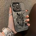 thumbnail image 2 of Résolution Cœur de Sensation Premium pour iPhone 14/14plus/14pro/14pro/14pro/14pro/14pro Max, iPhone 13/13pro/13pro Max, iPhone 12/12pro/12pro Max, iPhone 11/11/11Pro Max/iPhone 6/6s/6 plus/6s plus/iPhone 7/8, 2 of 5