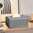 thumbnail image 1 of Dvkptbk Tissue Holder Tissue Box Home Living Room Coffee Table Innovative Paper Box Premium Feeling Tissue Box Leather Texture Home Accessories Decorative Item Storage & Organization, 1 of 6