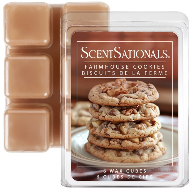 Cubes de cire parfumée ScentSationals - Biscuits de la ferme