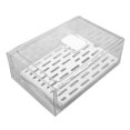 thumbnail image 2 of Fruit Storage Container, Transparent Save Space Refrigerator Box  For Picnic L 11x20x30cm / 4.3x7.9x11.8in, 2 of 8