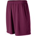 thumbnail image 2 of Wicking Mesh Athletic Shorts M Maroon, 2 of 2
