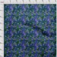 thumbnail image 4 of oneOone Viscose Chiffon Medium Blue Fabric Abstracts Fabric For Sewing Printed Craft Fabric By The Yard 42 Inch Wide, 4 of 4