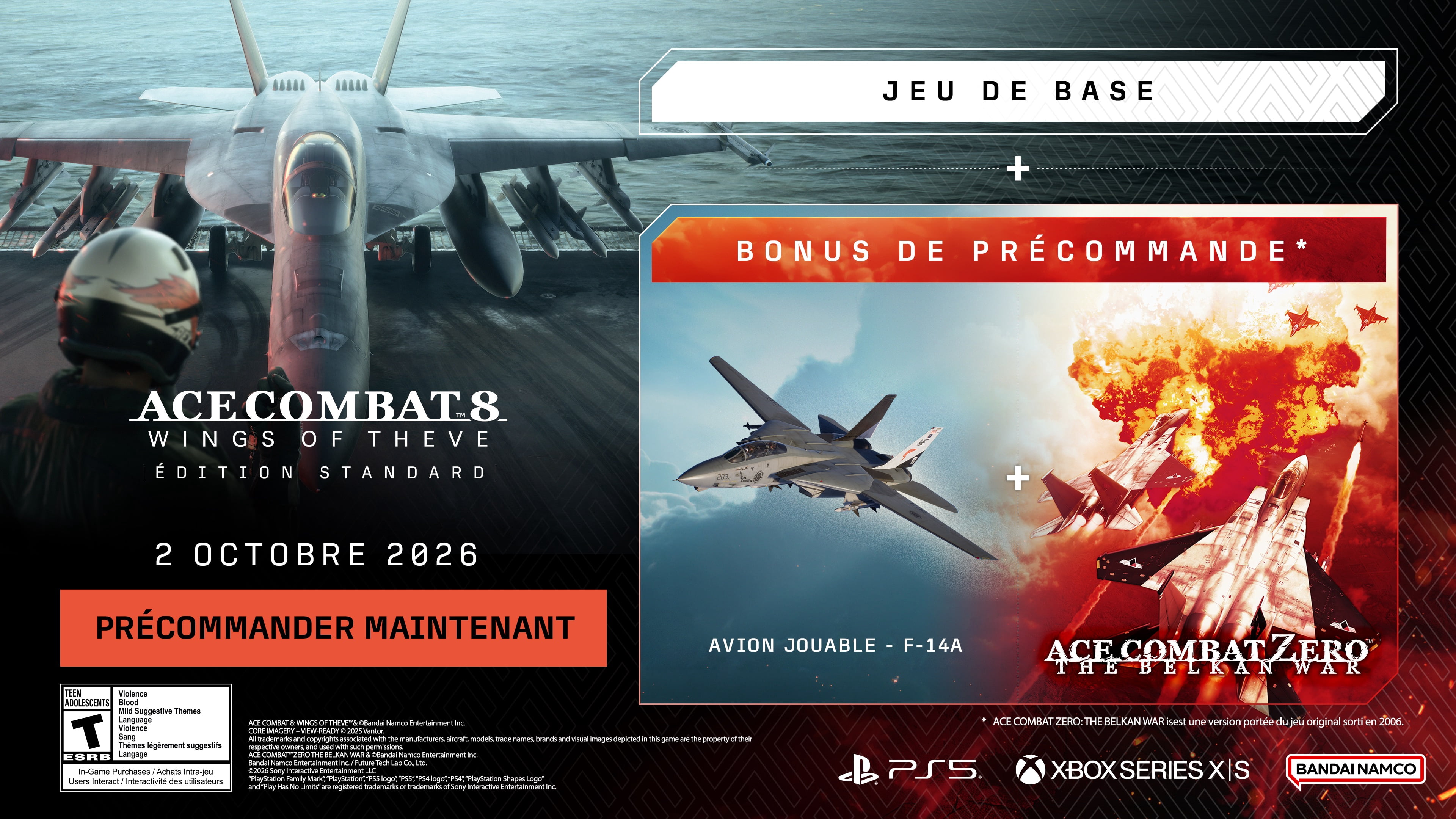 Jeu vidéo Ace Combat 8: Wings of Theve pour (PlayStation 5)