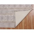 thumbnail image 4 of Casavani Traditional Dining room Cotton Rug, Brown 3x5 Ft, 4 of 6