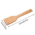thumbnail image 3 of Oleegame 1PC Kitchen Utensils Set Non Lacquerless Wood Shovel Non Stick Pot Must Take Spatula Cooking Shovel BBQ Cleaning Tools Wooden Wood Shovel BBQ Wooden Shovel Yellow, 3 of 5
