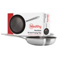 thumbnail image 1 of Mealthy 10 Pouces en Acier Inoxydable de Qualité Professionnelle Antiadhésif Nid d'Abeille Poêle à Frire, 1 of 3