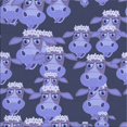 thumbnail image 1 of Ahgly Tapis d'Intérieur Lavable en Machine Carré Transitionnel Mimosa Violet, 4 Pieds Carré, 1 of 7