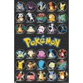 thumbnail image 1 of Pokémon - All Time Favorites Wall Poster, 14.725" x 22.375" Framed, 1 of 4
