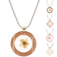 thumbnail image 3 of Bangcool Collier Pendentif Géométrique Simple Collier Fleur Séchée Collier Breloque pour Femmes, 3 of 6