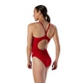 thumbnail image 3 of Speedo Women's Endurance+ Flyback Training Suit Soild One Piece Swimsuit Adult - Bittersweet, 26, 3 of 4