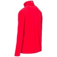 thumbnail image 2 of Trespass Mens 1/2 Zip Microfleece Blackford Red in Size - XL, 2 of 11