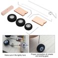 thumbnail image 1 of Wheels Landing Gear Kit, Aircraft Landing Gear Wheel Set KT DIY Fixed Wing Model Aircraft Landing Gear Wheel Universal Set Of RC Accessories, 1 of 8
