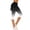 Black, variant on Plebaso Women's Tennis Skirted Leggings High Waisted Athletic Golf Skorts Yoga Running Capri Leggings