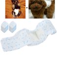 thumbnail image 4 of Dog , Pulling Resistance Deodorization Falling Off Resistance Male Dog Belly Wrap Bands  For Protecting Carpets For Home M.18pcs, 4 of 8
