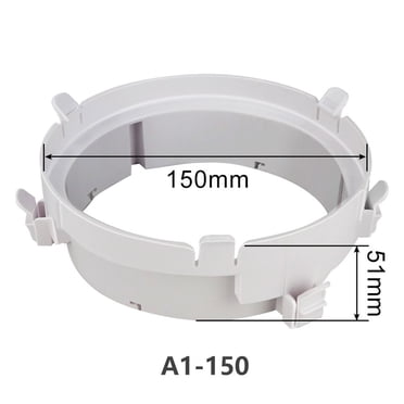 Portable Air Conditioner W Kit Exhaust Hose Duct Interface Tube Connector