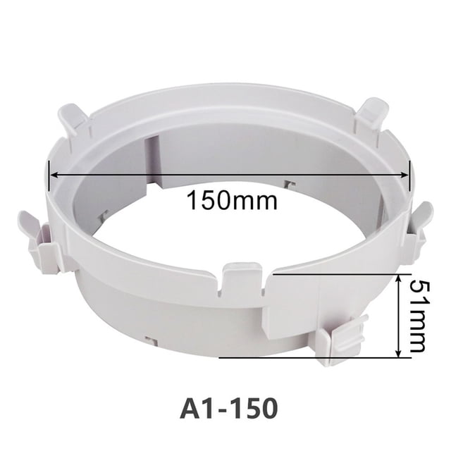Portable Air Conditioner W Kit Exhaust Hose Duct Interface Tube Connector